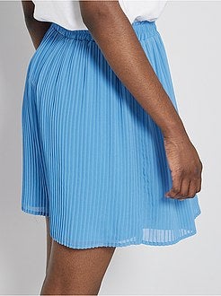 Gonna corta plissettata - Kiabi