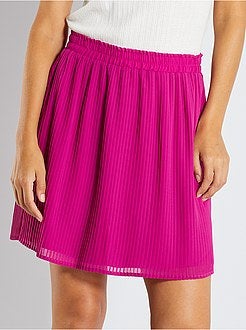 Gonna corta plissettata - Kiabi