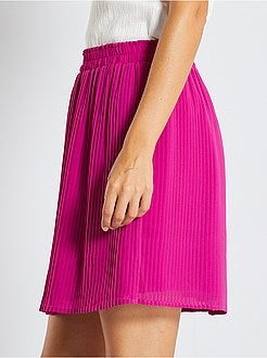 Gonna corta plissettata - Kiabi