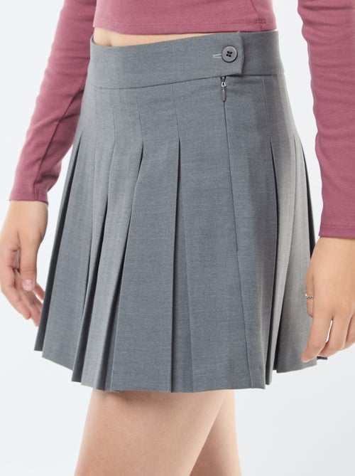 Gonna corta plissettata - Kiabi