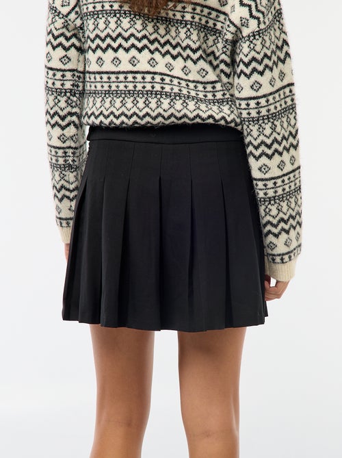 Gonna corta plissettata - Kiabi