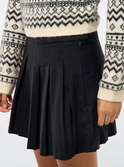 Gonna corta plissettata - Kiabi