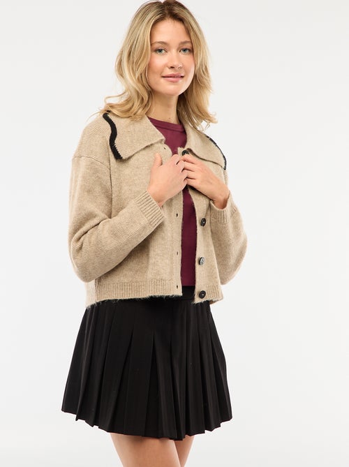 Gonna corta plissettata - Kiabi