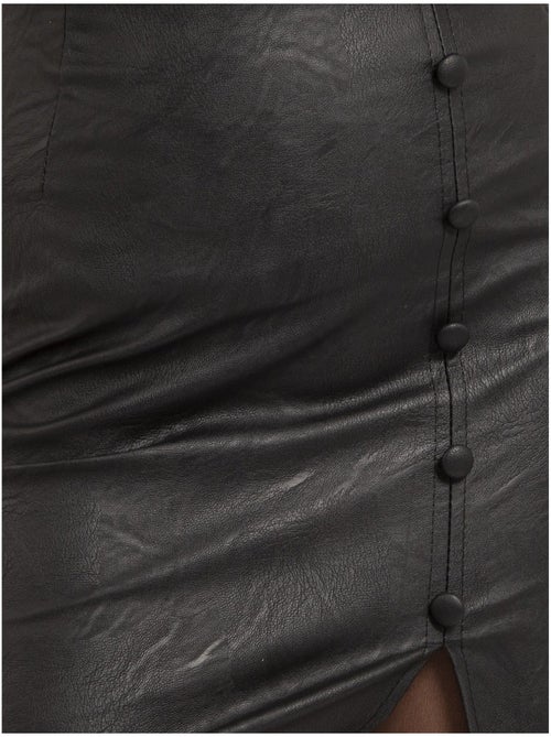 Gonna corta similicuir XIVINA - Kiabi