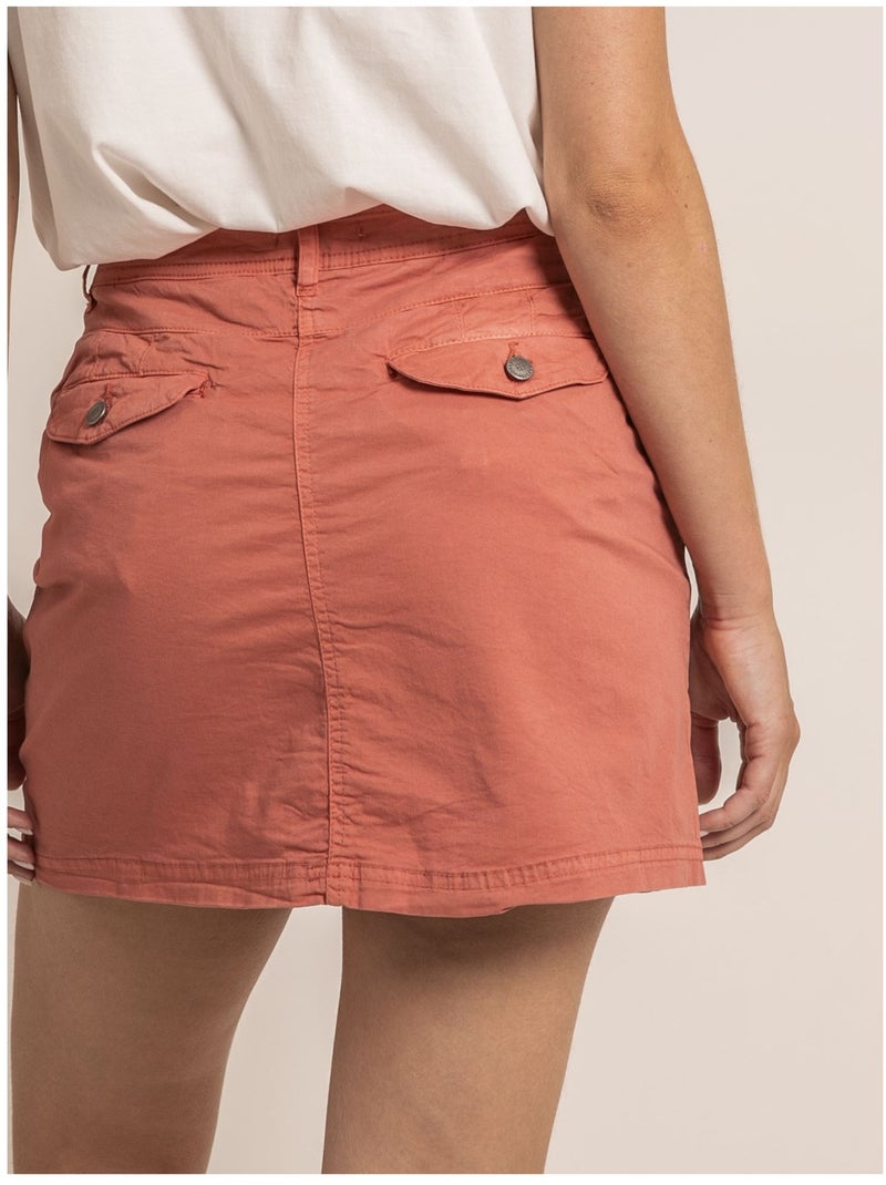 Gonna corta XOMIA Arancione corallo - Kiabi