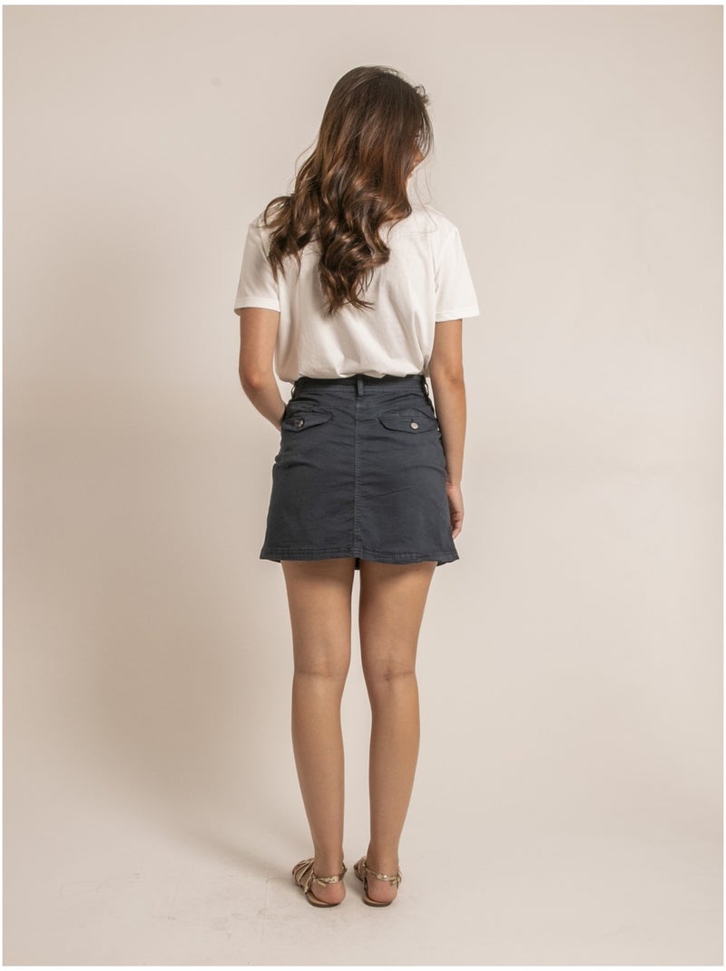 Gonna corta XOMIA Blu marino - Kiabi