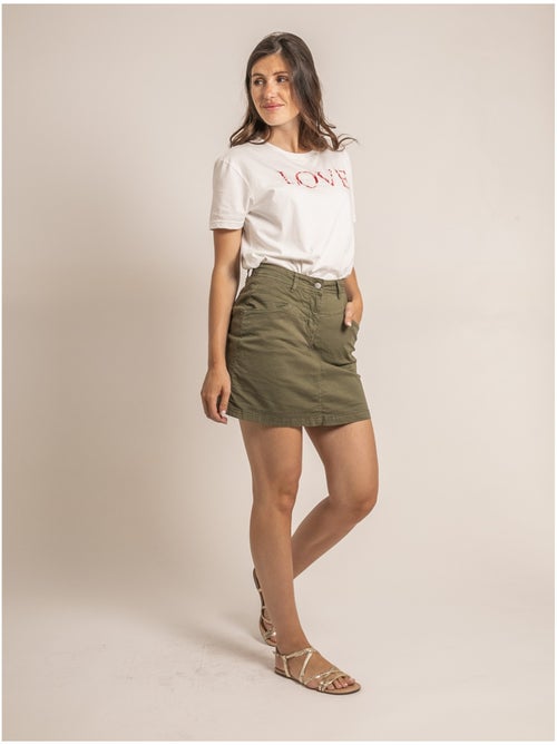 Gonna corta XOMIA - Kiabi