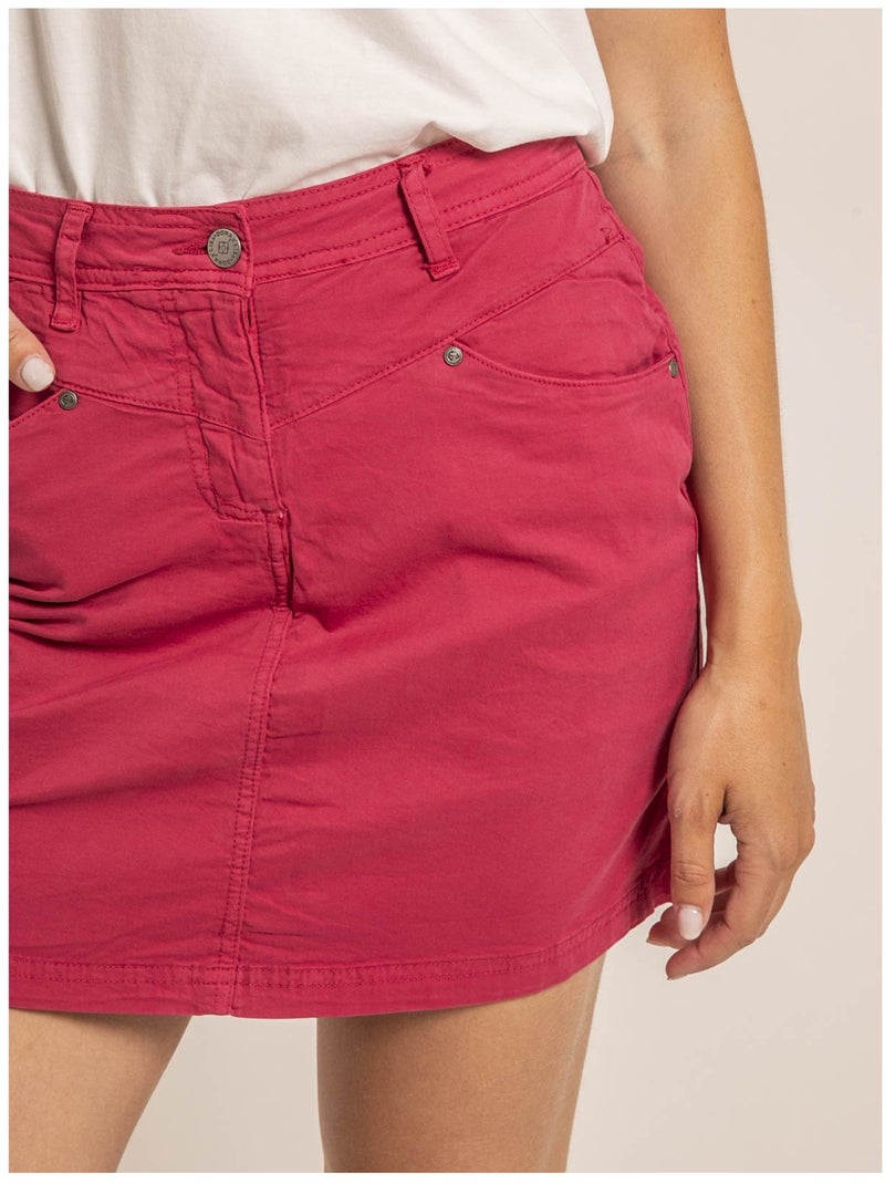 Gonna corta XOMIA Rosa lampone - Kiabi