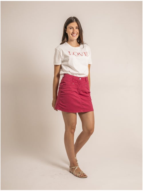 Gonna corta XOMIA - Kiabi