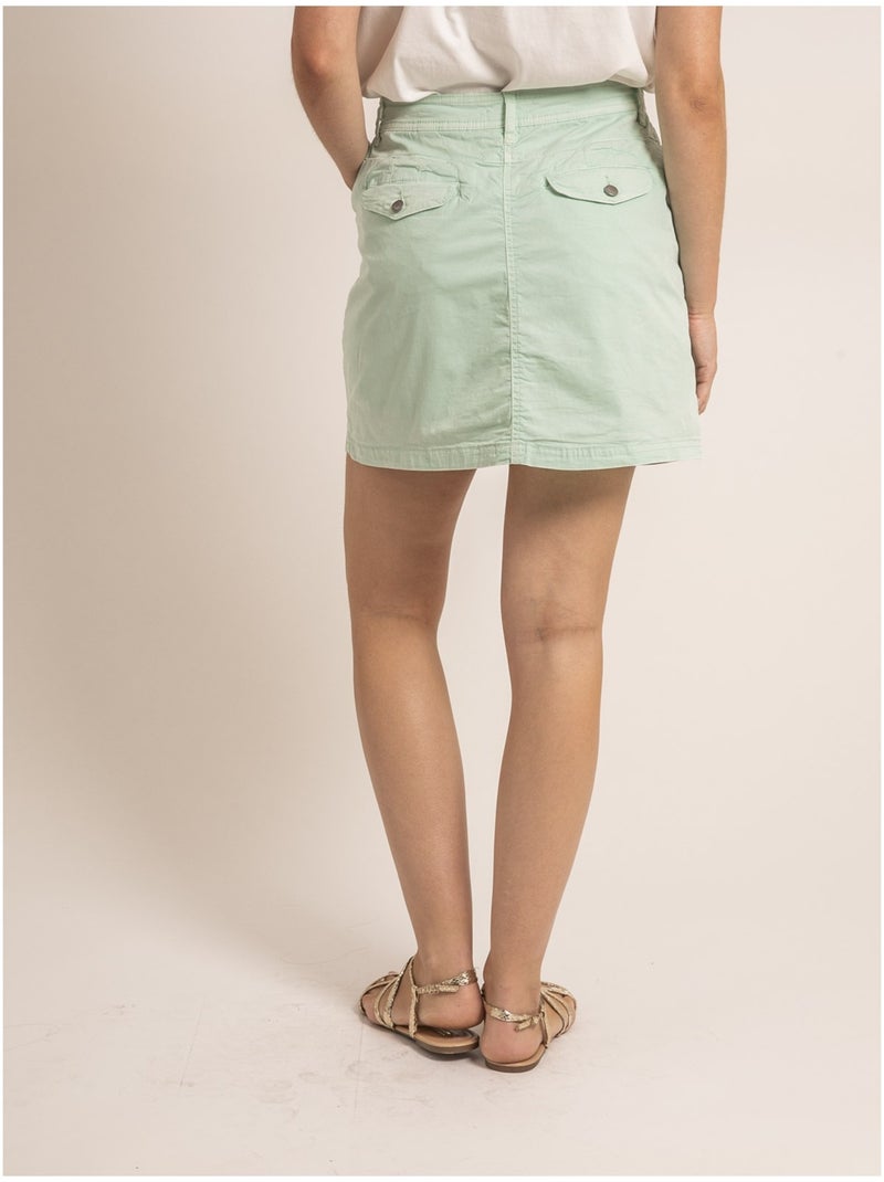 Gonna corta XOMIA Verde acqua - Kiabi