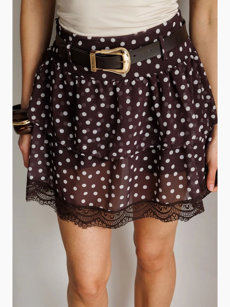 Gonna da donna mixray Rosso bordeaux - Kiabi
