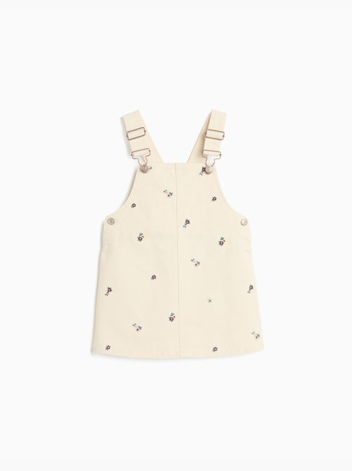 Gonna da salopette ricamata con fiori, mo fashion - Kiabi Gonna da salopette ricamata con fiori, mo fashion - Kiabi