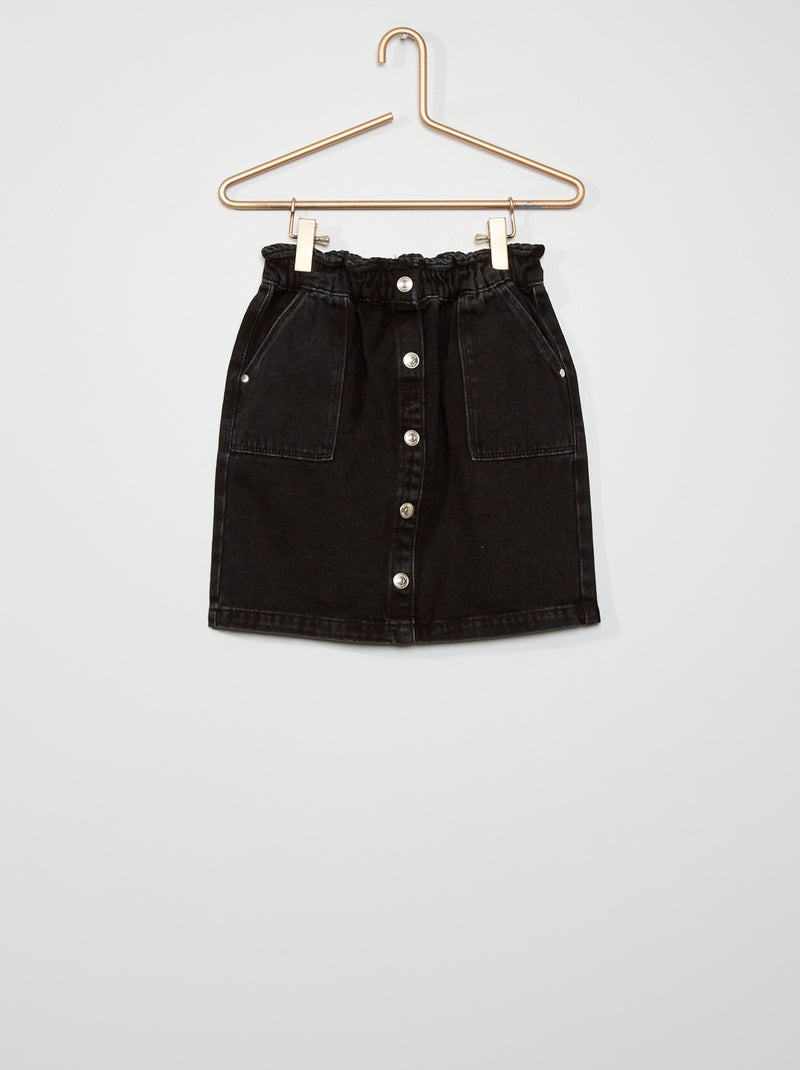 Gonna denim Nero - Kiabi