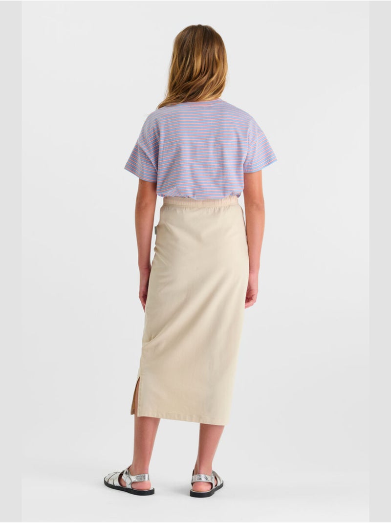 Gonna dritta ULFGI Beige - Kiabi
