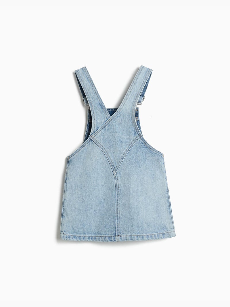 Gonna dungaree, mo fashion Blu - Kiabi