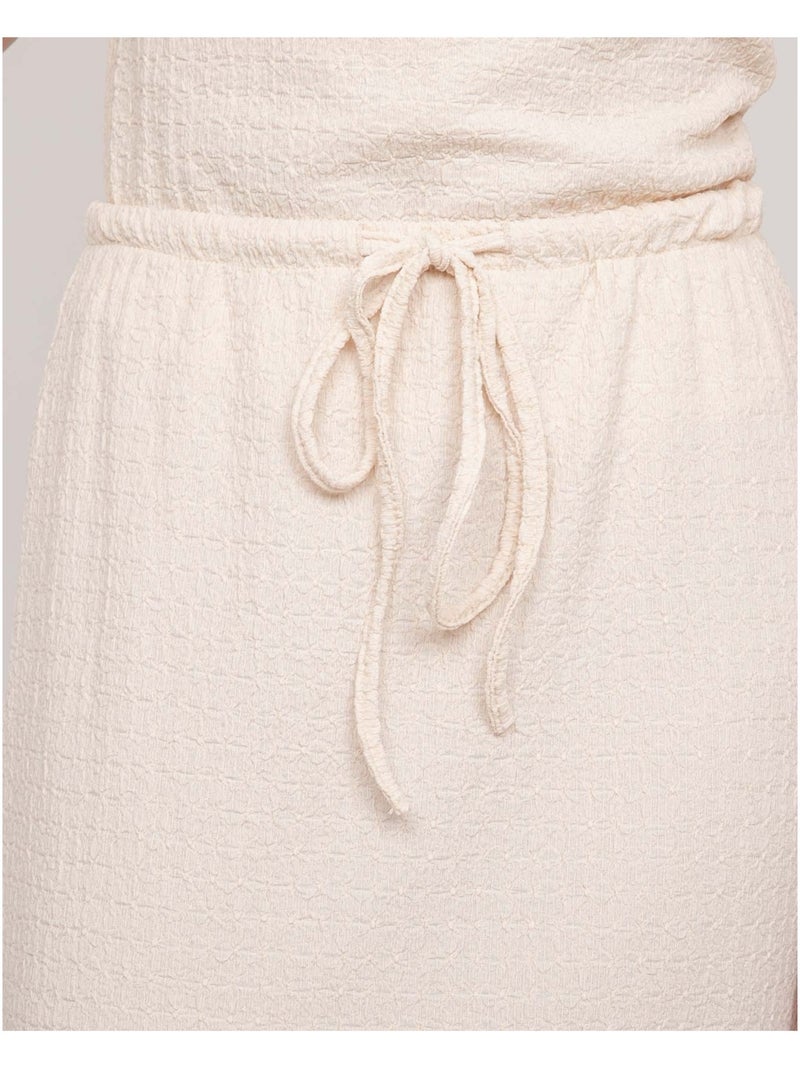 Gonna ensemble goffrata XOTAKA Beige - Kiabi