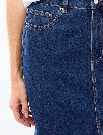 Gonna in denim a 5 tasche