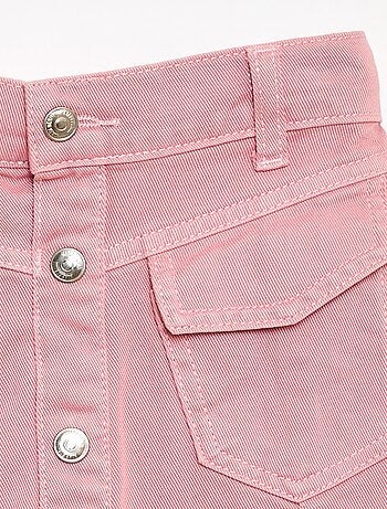 Gonna in denim abbottonata