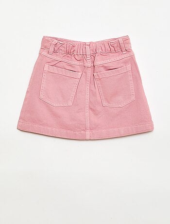 Gonna in denim abbottonata
