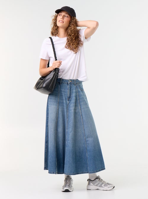 Gonna in denim - Kiabi Gonna in denim - Kiabi