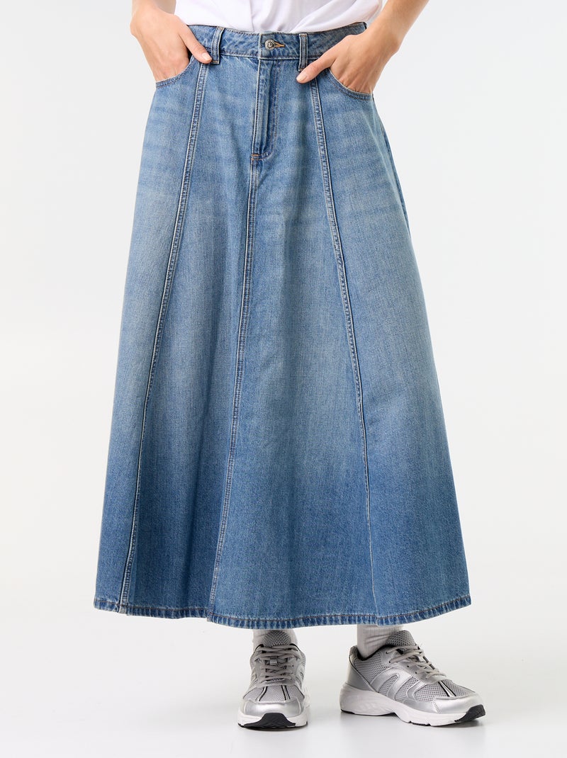 Gonna in denim Blu - Kiabi