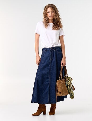 Gonna in denim