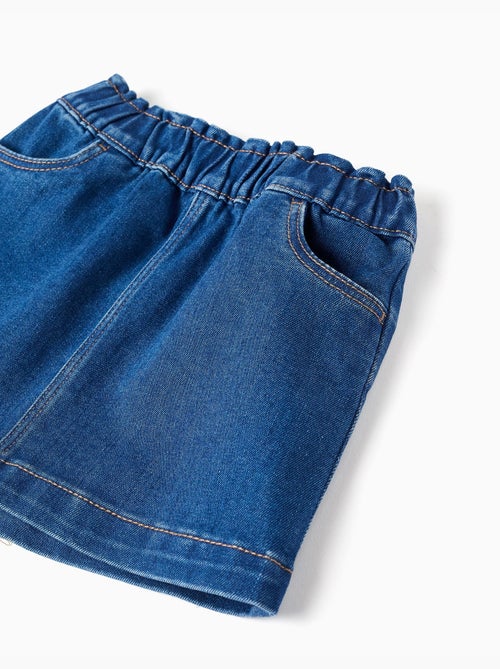 Gonna in denim con 4 tasche - Kiabi Gonna in denim con 4 tasche - Kiabi
