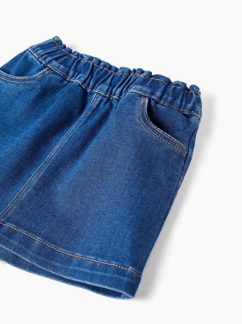 Gonna in denim con 4 tasche Blu Blu - Kiabi