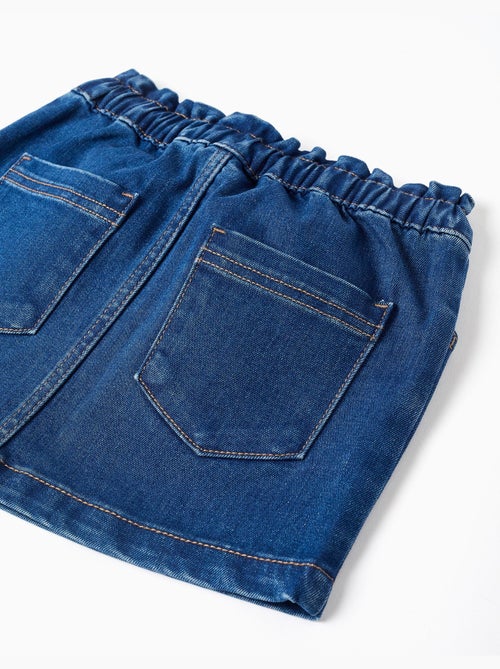 Gonna in denim con 4 tasche - Kiabi Gonna in denim con 4 tasche - Kiabi