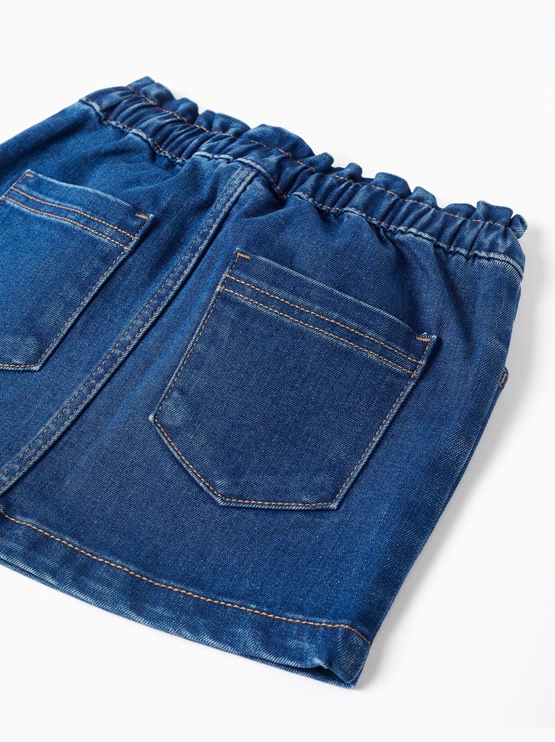 Gonna in denim con 4 tasche Blu Blu - Kiabi