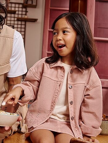 Gonna in denim con tasche