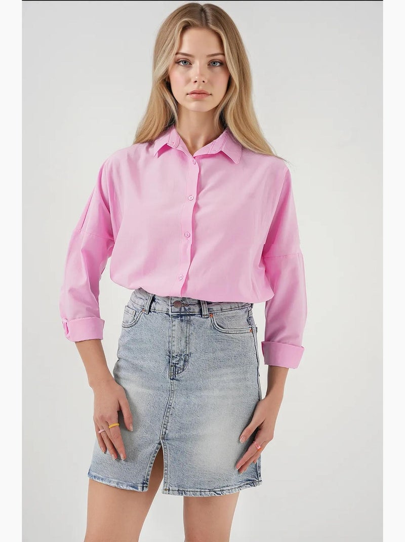 Gonna in denim mini bdart Blu chiaro - Kiabi