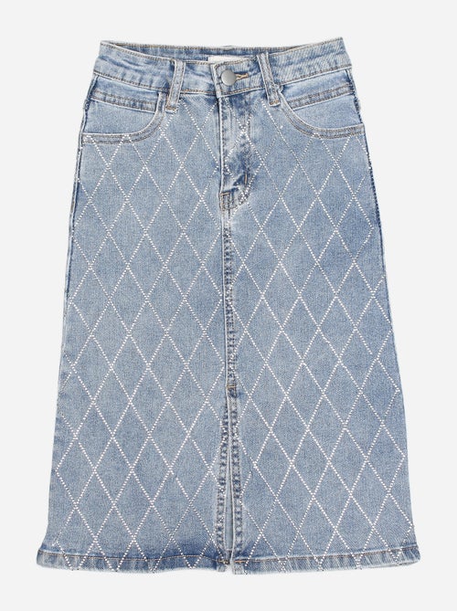 Gonna in jeans con motivo - Kids Star - Kiabi Gonna in jeans con motivo - Kids Star - Kiabi