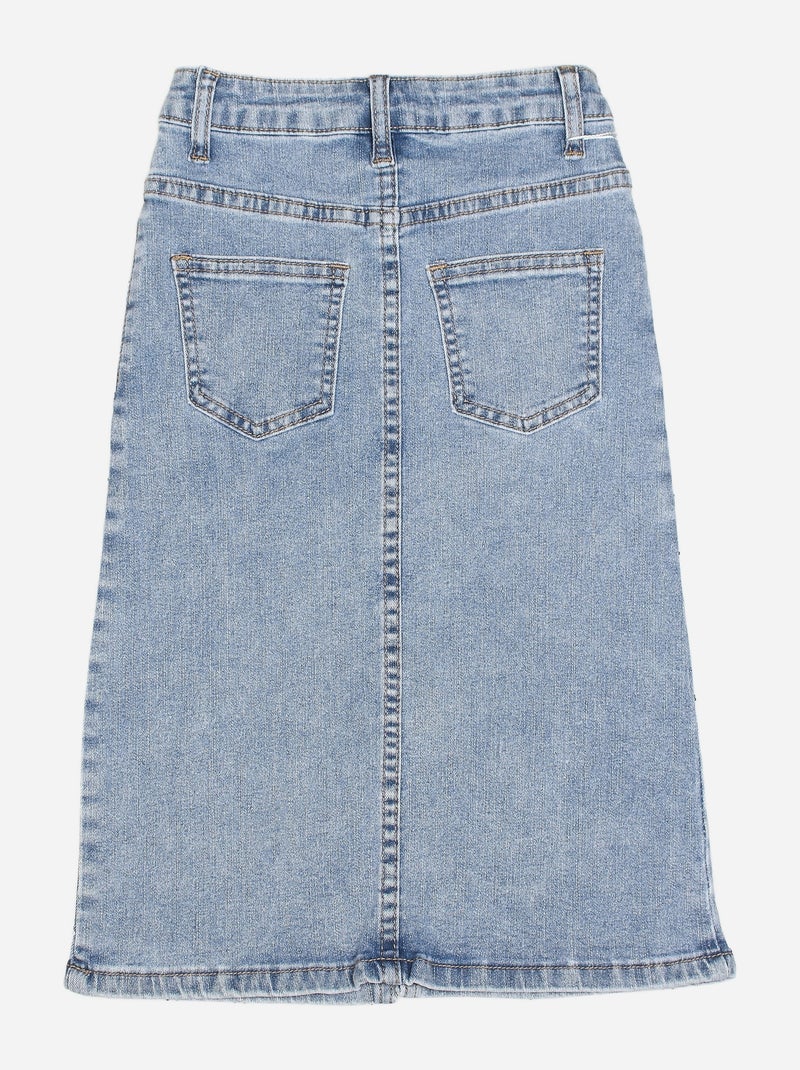 Gonna in jeans con motivo - Kids Star Blu - Kiabi