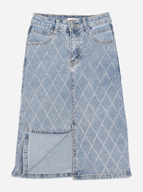 Gonna in jeans con motivo - Kids Star - Kiabi Gonna in jeans con motivo - Kids Star - Kiabi