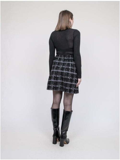 Gonna in maglia con bottoni davanti XIVRY - Kiabi