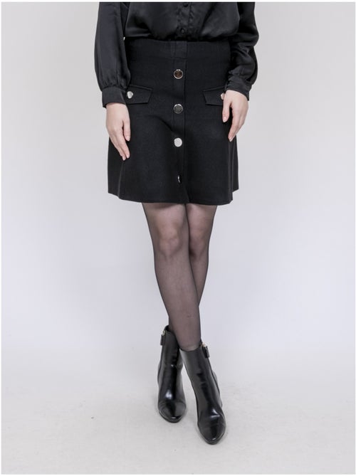 Gonna in maglia con bottoni davanti XIVRY - Kiabi