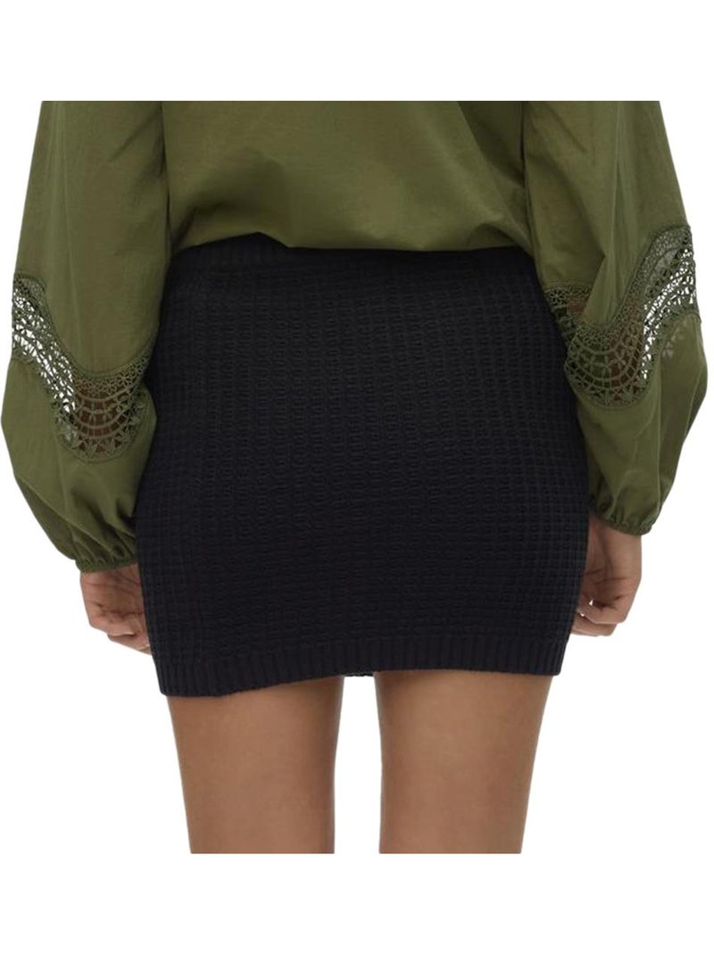 Gonna in Maglia da Donna Vero Moda Nero - Kiabi