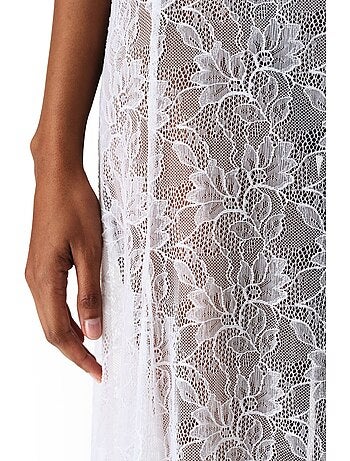 Gonna in pizzo da donna penti