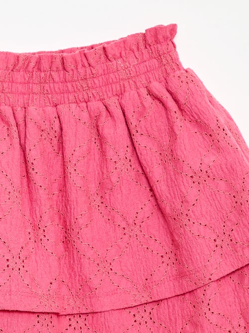 Gonna in pizzo sangallo e balze - Kiabi