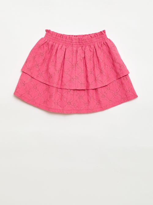 Gonna in pizzo sangallo e balze - Kiabi