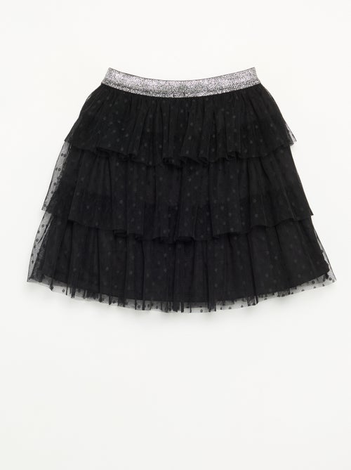 Gonna in tulle a balze 'Halloween' - Kiabi