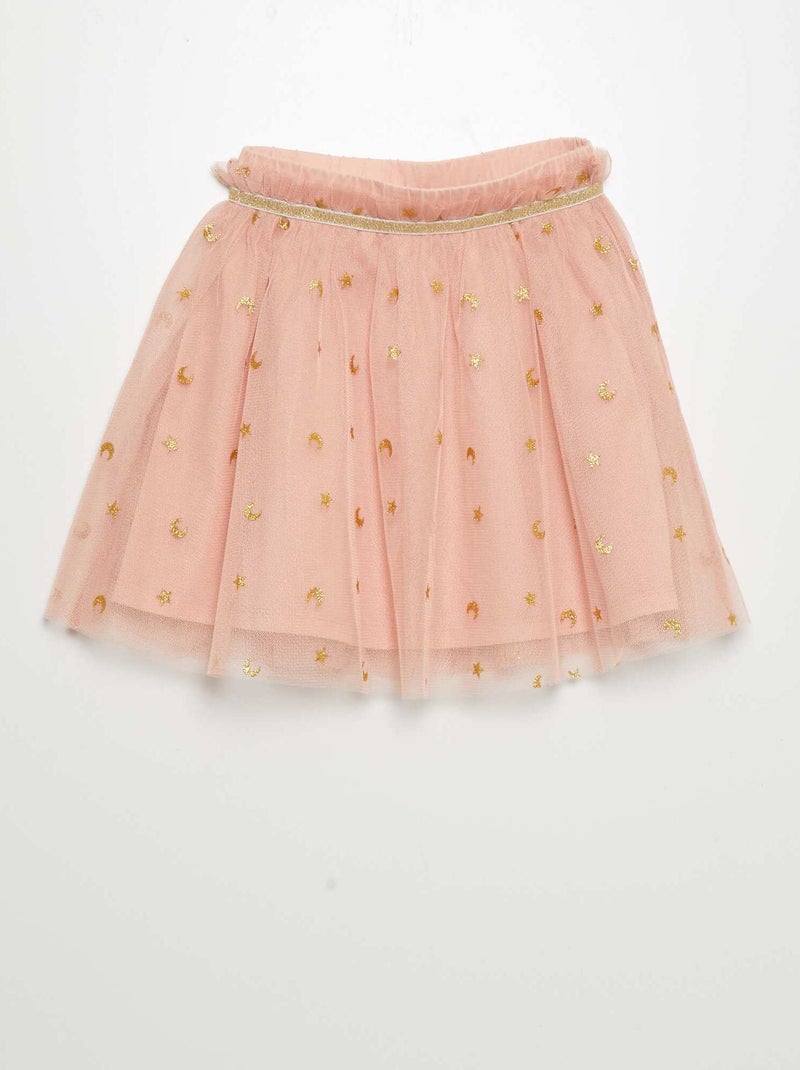 Gonna in tulle a forma di tutù ROSA - Kiabi