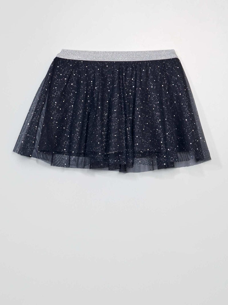 Gonna Tulle Bambina Con Stelle E Lune - Gonna Principessa Paillettes Per Balletto E Feste - Vita Elastica 12 Mesi-5 Anni - Foto 7