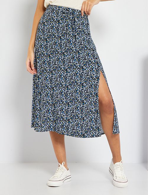 Gonna lunga con motivi - BLU - Kiabi - 18.00€