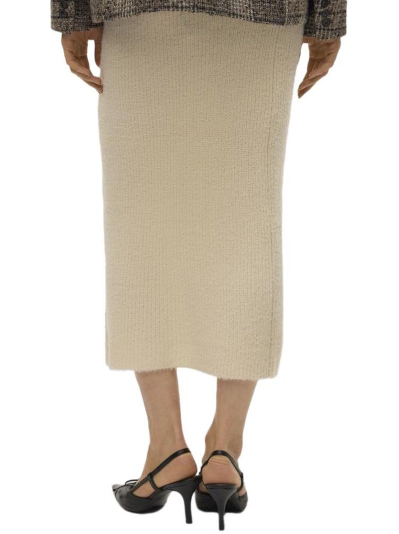 Gonna Lunga da Donna Vero Moda Beige - Kiabi