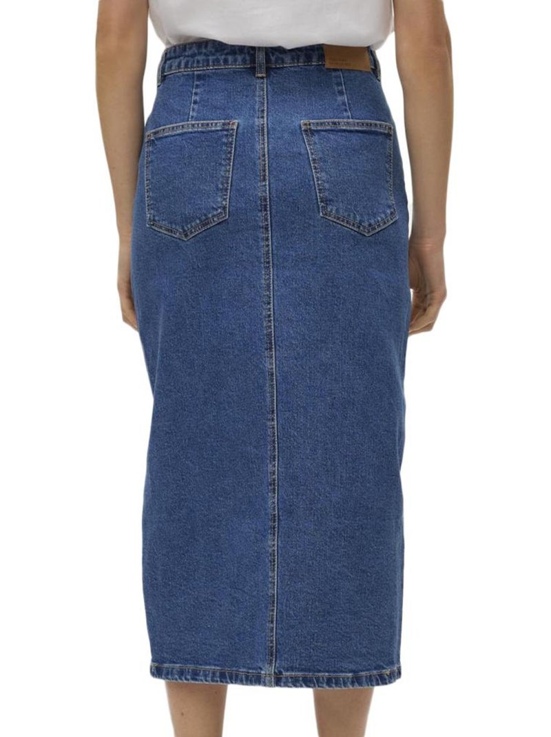 Gonna Lunga di Jeans Vero Moda da Donna Blu jeans - Kiabi