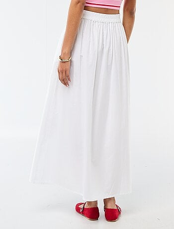 Gonna lunga e ampia svasata