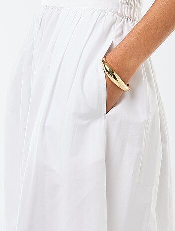 Gonna lunga e ampia svasata