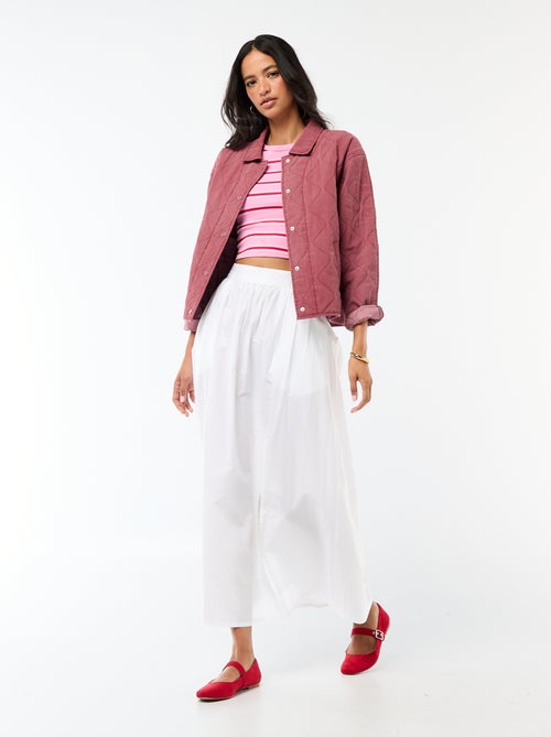 Gonna lunga e ampia svasata - Kiabi